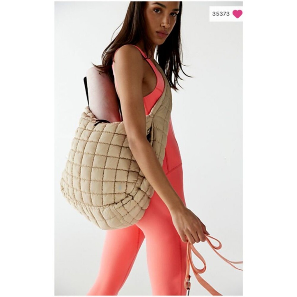 Free People Quilted Carryall - Picture 3 of 10